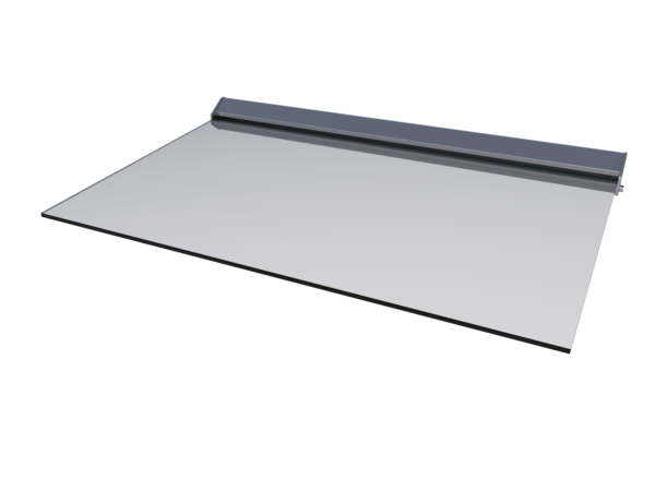 Echtglasvordach mit LED – Bild 5