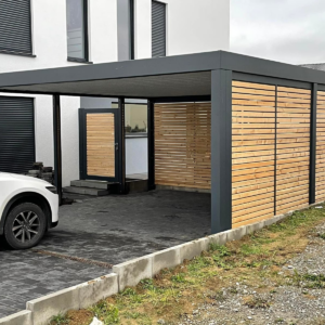 Carport Flachdach Exklusive