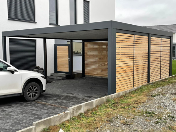 Carport Flachdach Exklusive