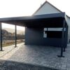 Carport Flachdach Exklusive – Bild 4