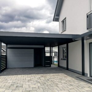 Carport Flachdach Exklusive – Bild 2
