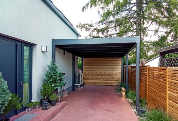 Carport Flachdach Exklusive – Bild 3