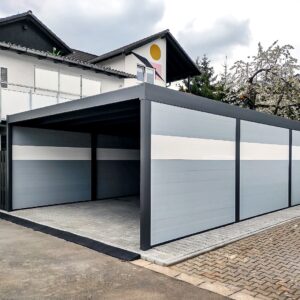 Carport Flachdach Exklusive – Bild 8